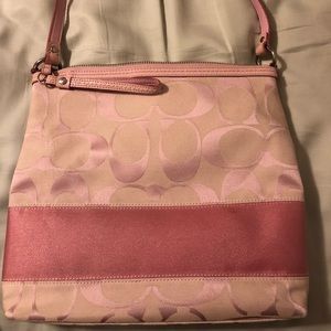 Nice pink coach purse